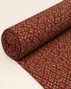 Maroon Ditsy Abstract Print Fabric