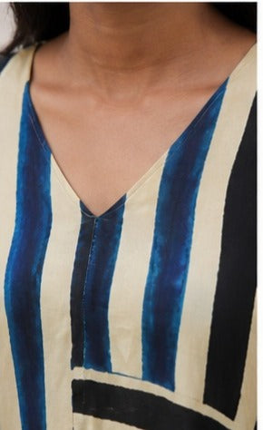 Asymmetric Kaftan Overlay AYLN0030