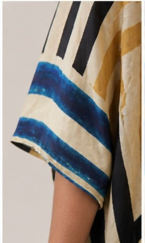 Asymmetric Kaftan Overlay AYLN0030