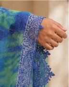 Royal Blue Lawn set AYLIN0039
