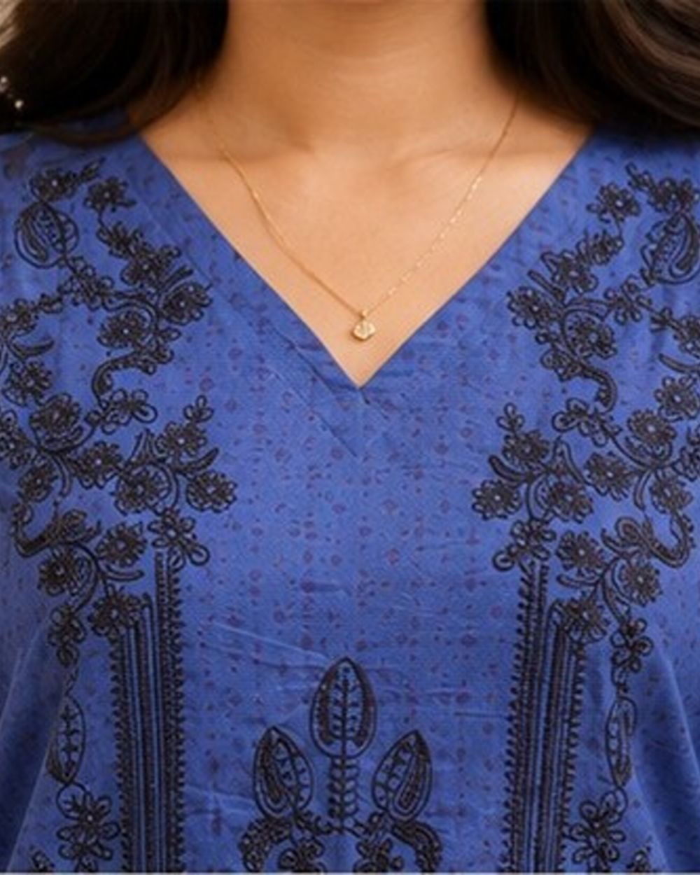 Royal Blue Lawn set AYLIN0039