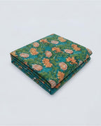 Premium Quality Cotton fabric with Flora;Block Print.