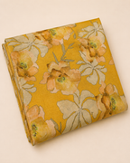 Yellow Ivory Muslin Fabric
