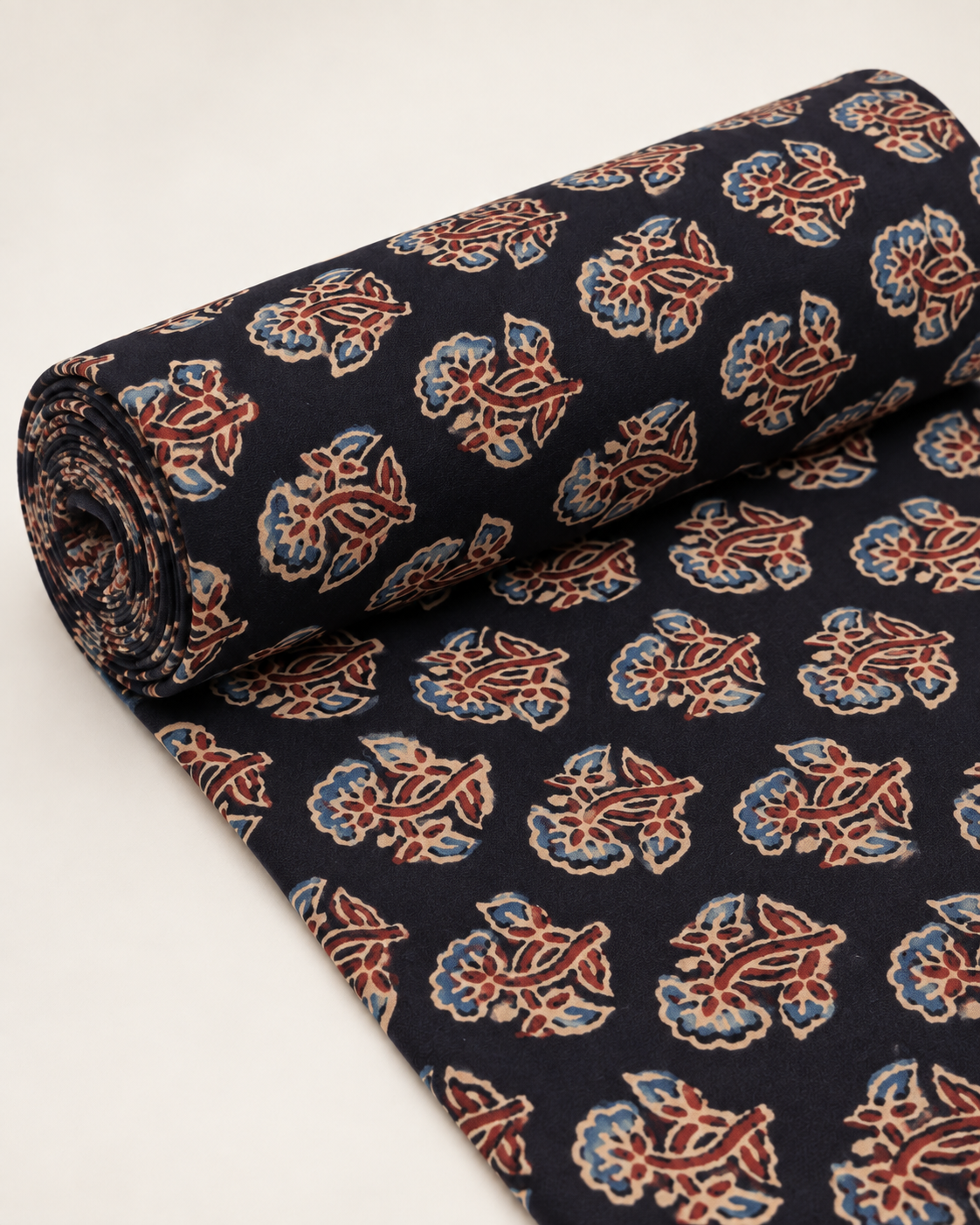 Premium Quality Cotton With Elegant Block Print