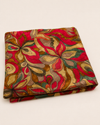 Premium Quality Printed Silk Cotton Botanical Printed Fabric