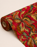 Premium Quality Printed Silk Cotton Botanical Printed Fabric