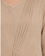 Modal Cowl gown with Applique AYLN0020