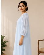 Organza Baby Blue 3 Piece Set AYLN0024