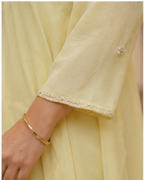 Baby yellow Yoke heavy hand work 3 Piece set AYLN006
