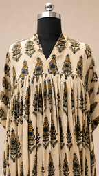 Modal Silk Printed Dress
