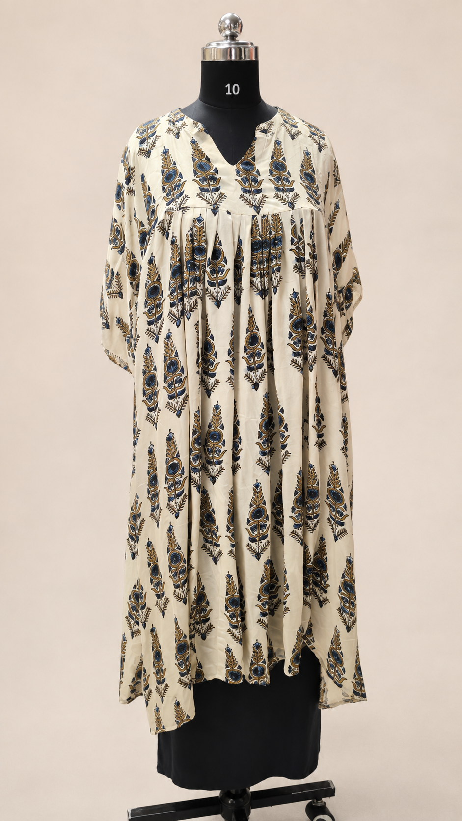 Modal Silk Printed Dress