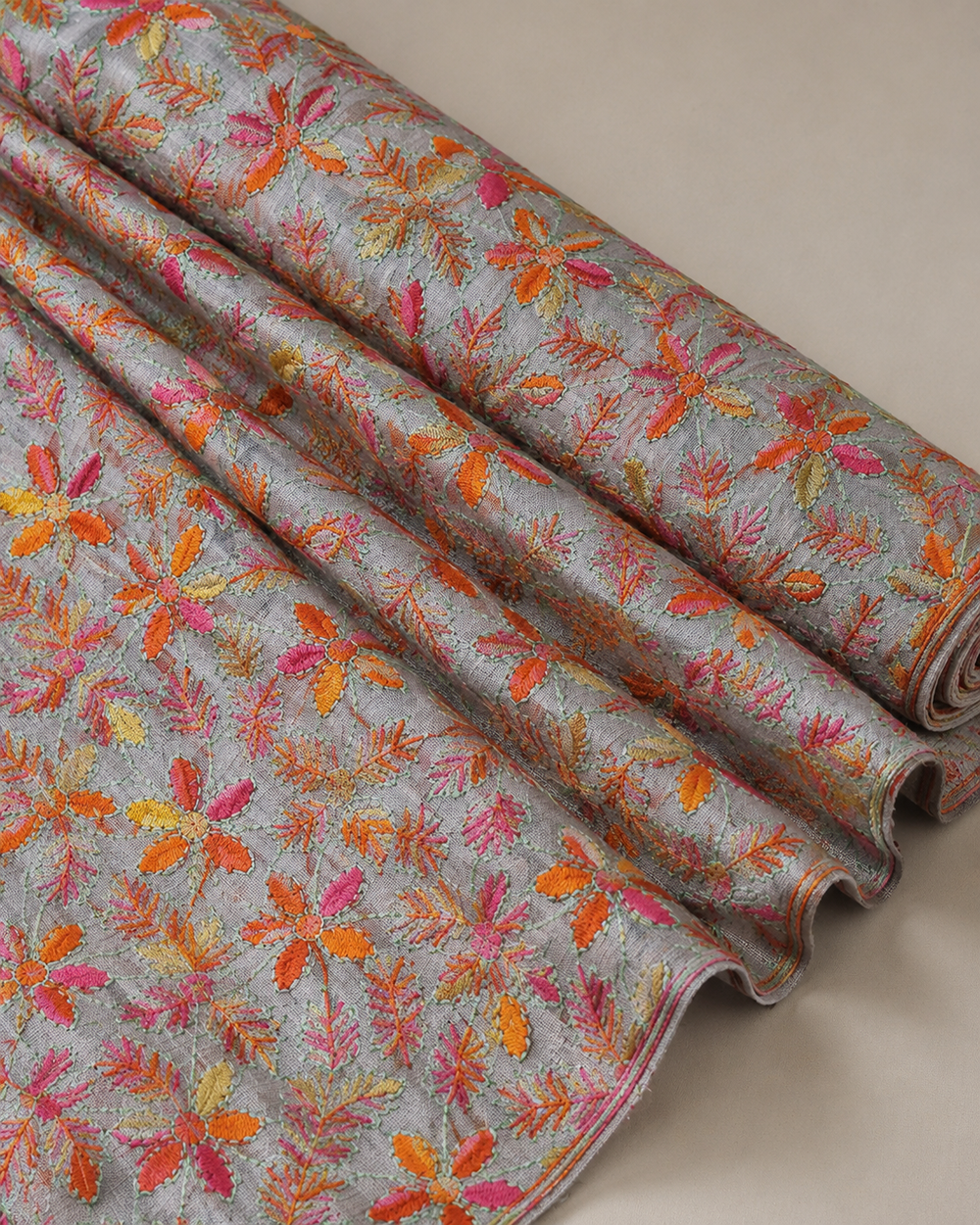 Tussar Silk Sleeveless Dress AYLN0025