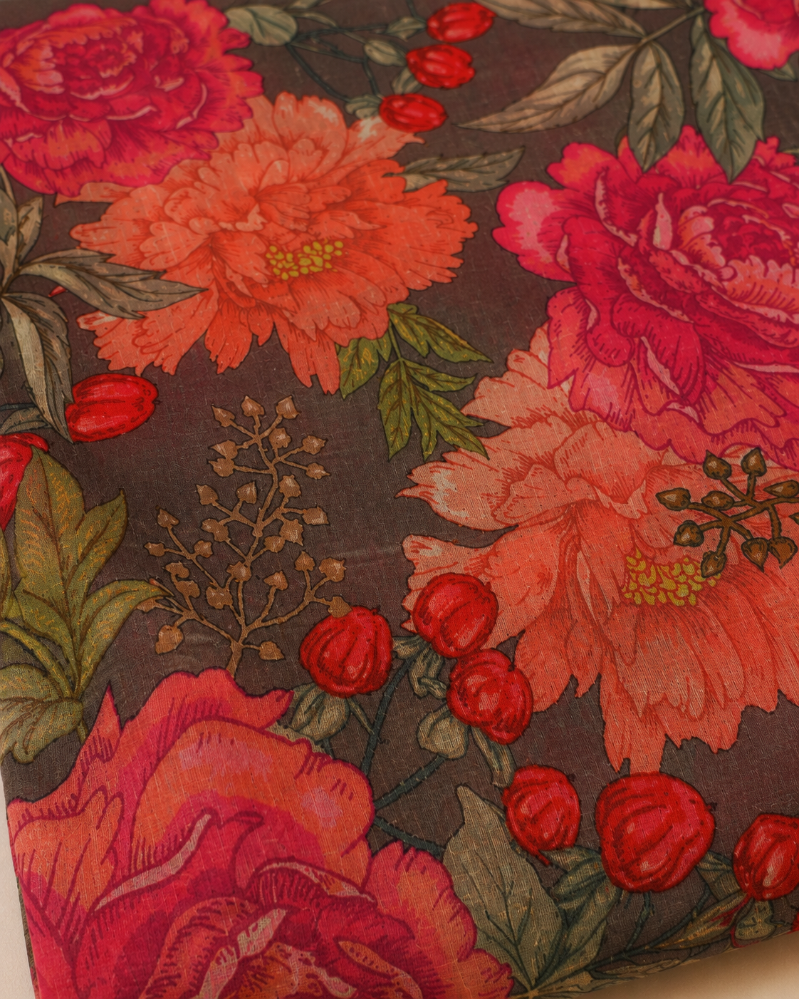 Floral Bloom Muslin Fabric