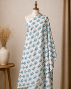 Premium Quality Cotton With abstract character Inspired Hand-Block Print