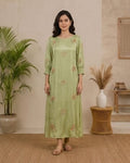 Green Glass organza Top AYLN0016
